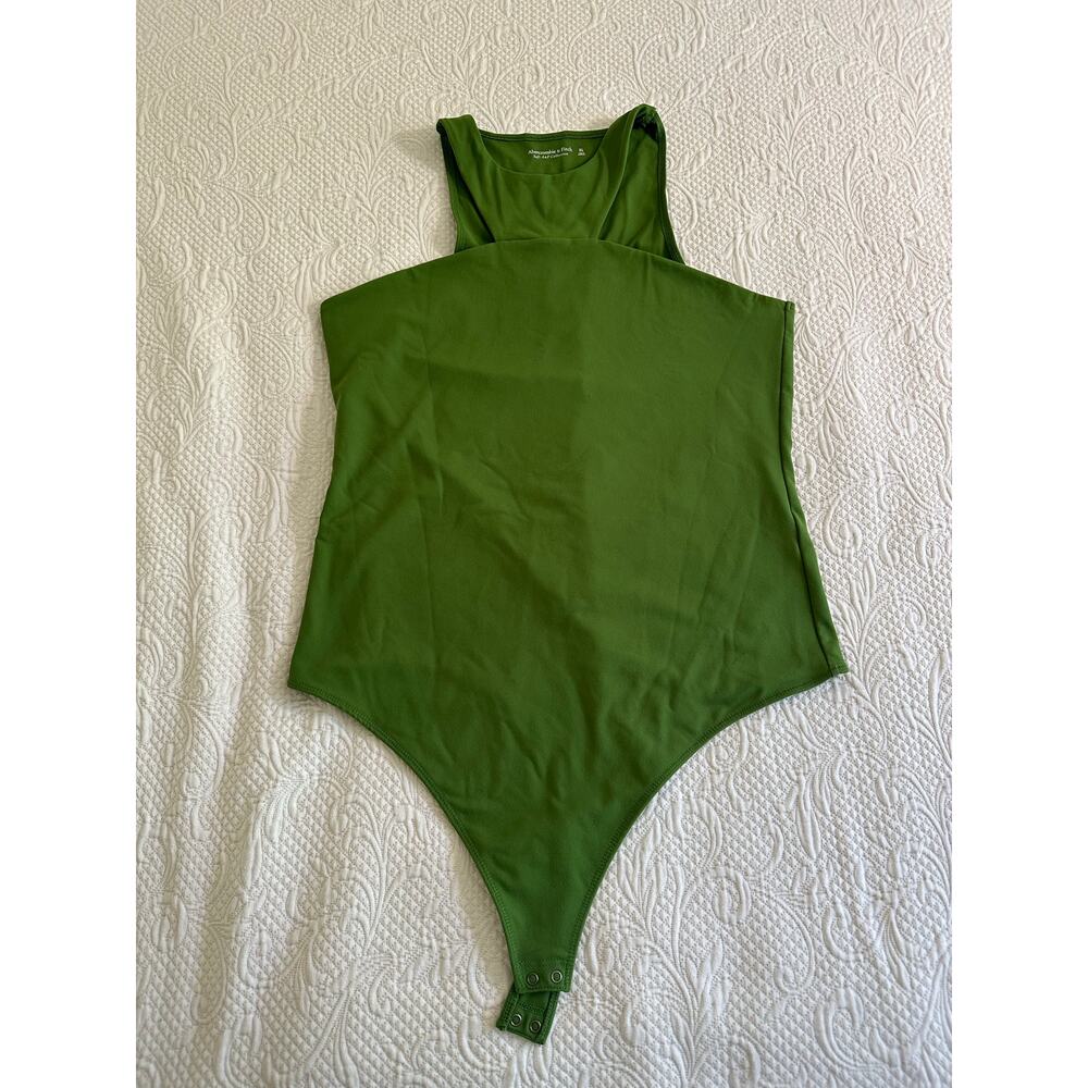 Abercrombie High Neck Cutout thong soft body suits Size XL